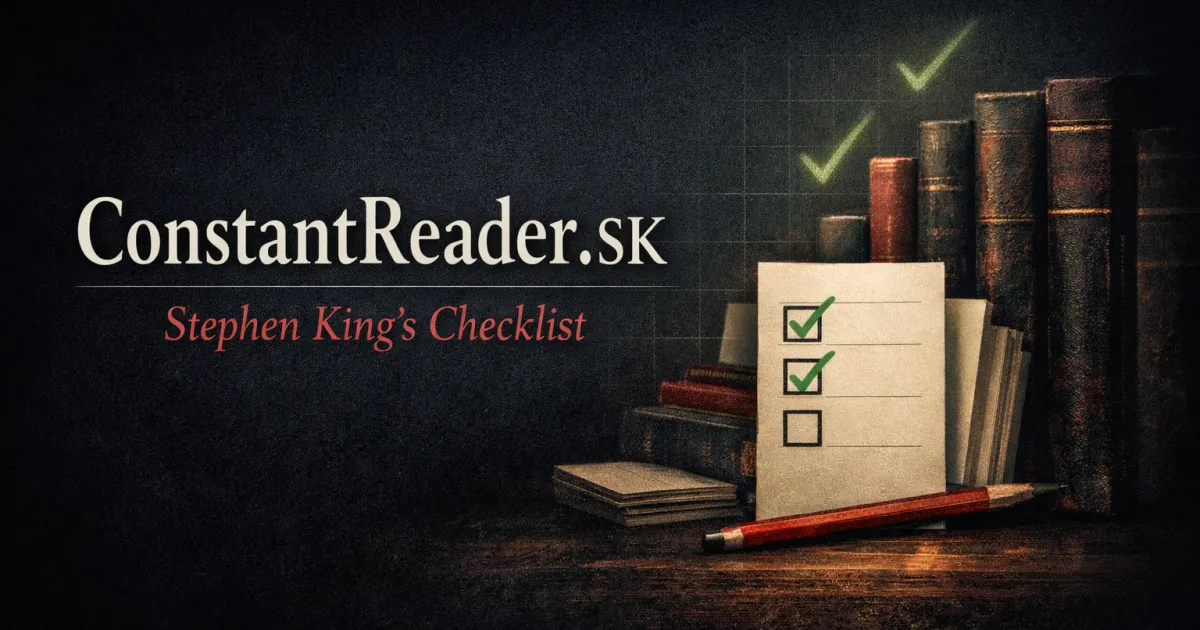 Constant Reader Checklist Constant Reader | The Ultimate Stephen King Checklist